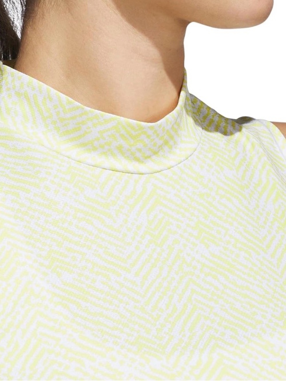 Adidas Ultimate365 Sleeveless Mock Neck Golf Top L NWT - Picture 4 of 9